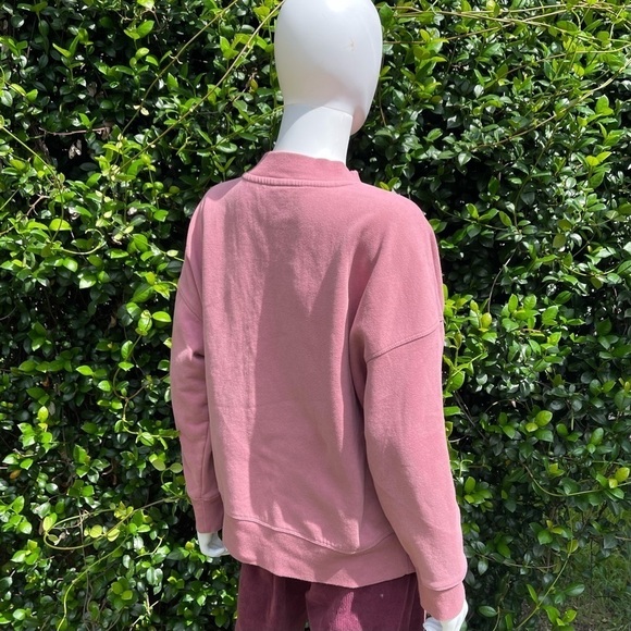 Calvin Klein Performance V-Shaped Mock Neck Pullover Sweatshirt - Picture 6 of 13